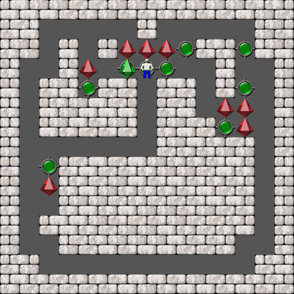 Sokoban More Bugs collections level 385